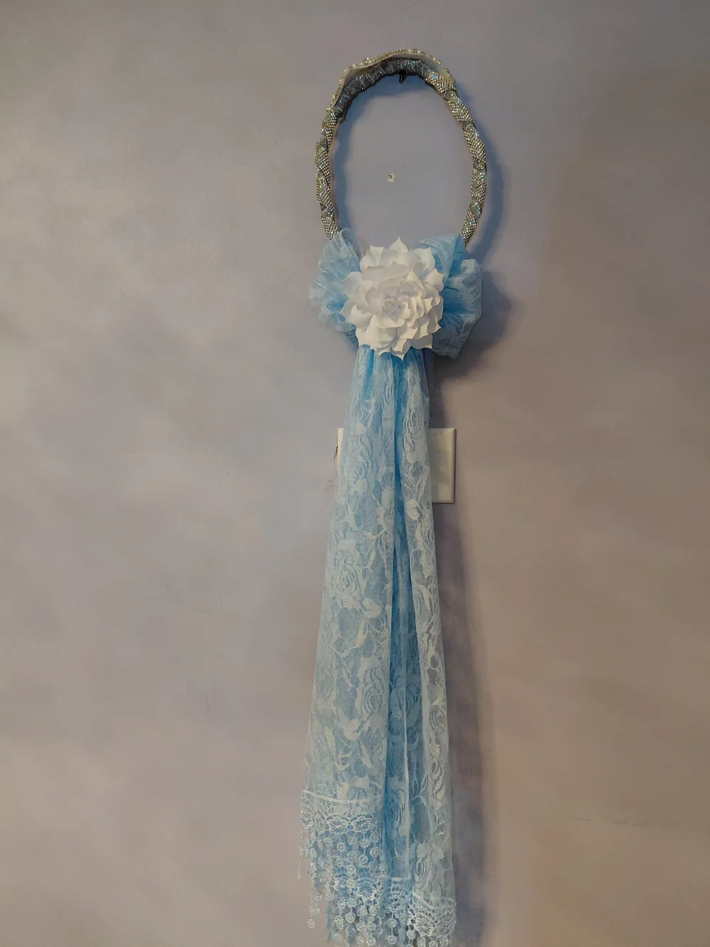BRIDAL CUSTOM HEADPIECE I HANDCRAFTED